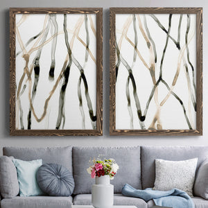 Runnel XI - Barnwood Framed Canvas Set