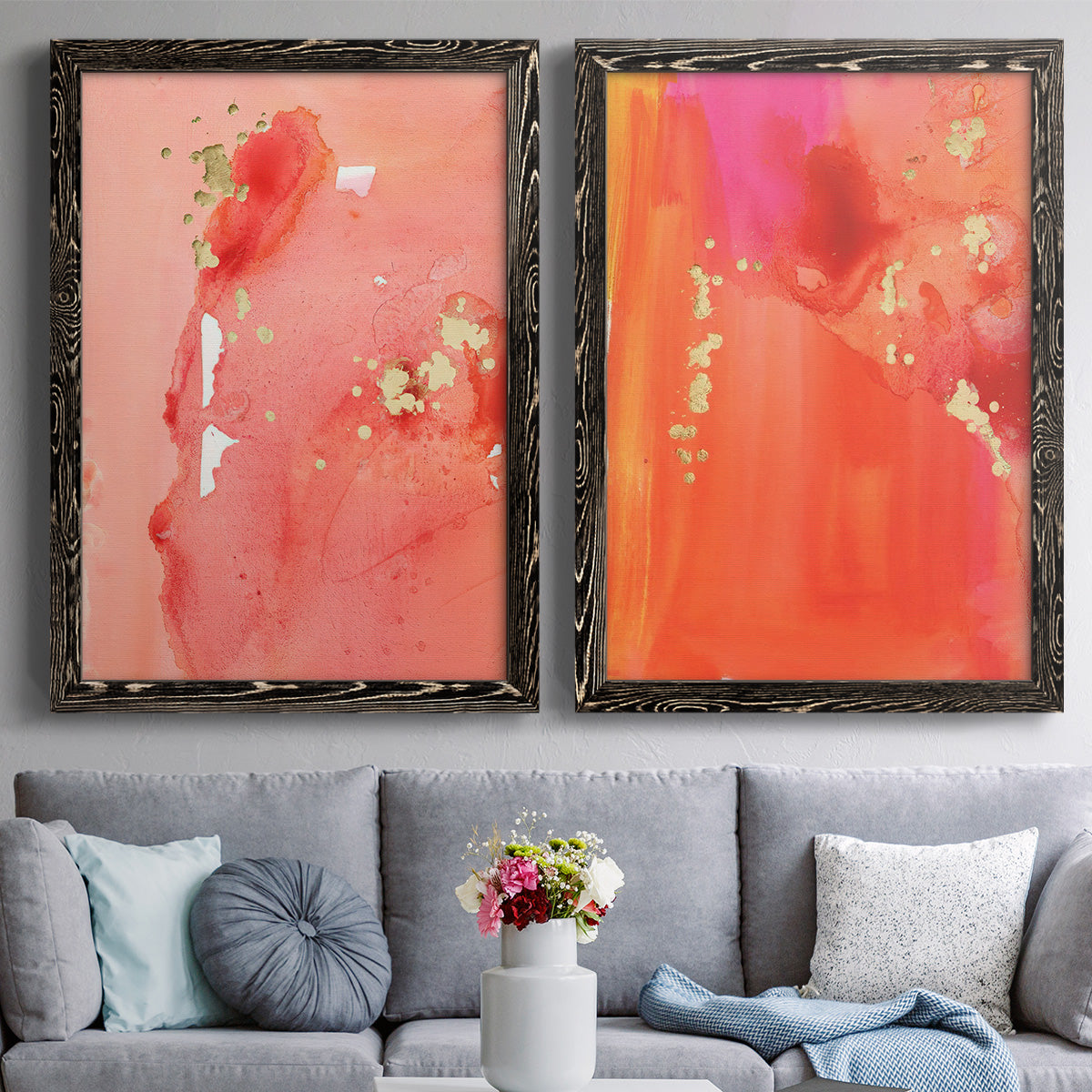 Mythological I - Premium Framed Canvas 2 Piece Set - Ready to Hang