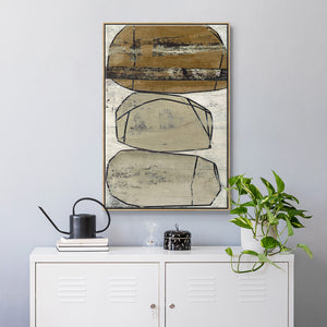 Dim Sum I - Framed Premium Gallery Wrapped Canvas L Frame - Ready to Hang