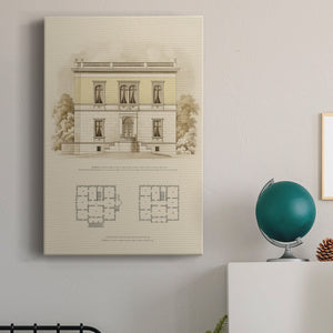 Estate and Plan V - Canvas Art Print