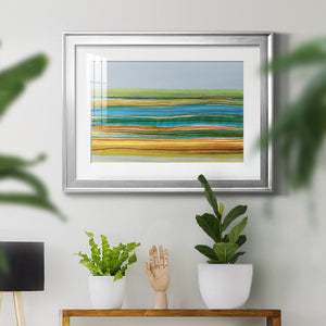Parallel Striae II - Modern Framed Art Print