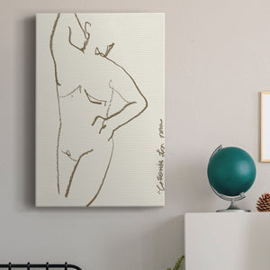 Toi et Moi II Premium Gallery Wrapped Canvas - Ready to Hang