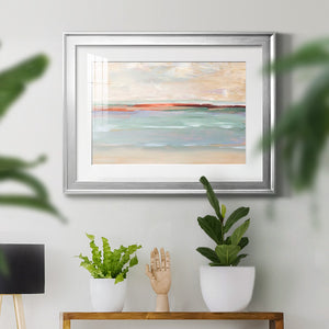 Sienna Horizon I - Modern Framed Art Print