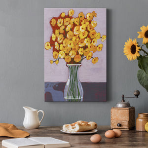 Daisy Bouquet I Premium Gallery Wrapped Canvas - Ready to Hang