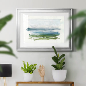 Coastline Splash III - Modern Framed Art Print