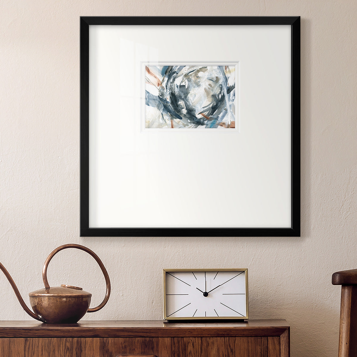 Hypnotic Array Premium Framed Print Double Matboard