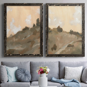 Hillside Walking Path III - Barnwood Framed Canvas Set