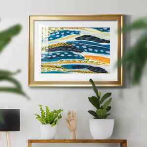 Feathery IV - Modern Framed Art Print