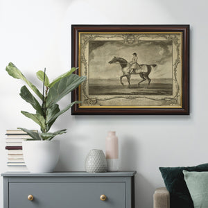 Distinguished Horses II Premium Framed Canvas- Ready to Hang