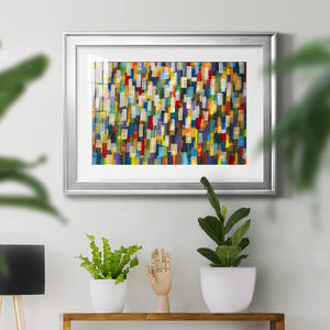 Confetti II - Modern Framed Art Print
