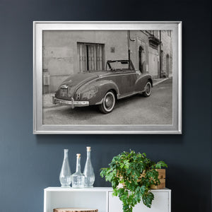 Classic Automobile - Modern Framed Canvas Print