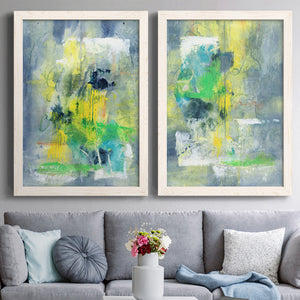 Sweet Things I - Barnwood Framed Canvas Set