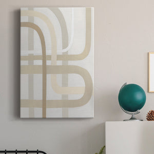 Loops & Weaves II - Canvas Art Print