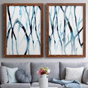 Runnel I - Barnwood Framed Canvas Set