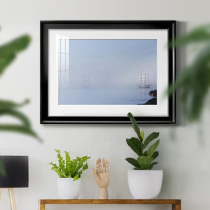 In the Mist - Modern Framed Art Print