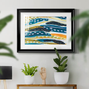 Feathery IV - Modern Framed Art Print