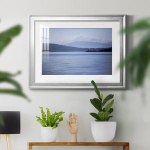 Blue Serenity - Modern Framed Art Print