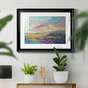 Land of Milk and Honey - Modern Framed Art Print