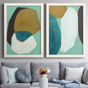 Boulder I - Barnwood Framed Canvas Set