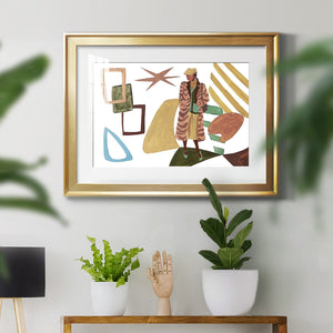 Vintage Vibes I - Modern Framed Art Print