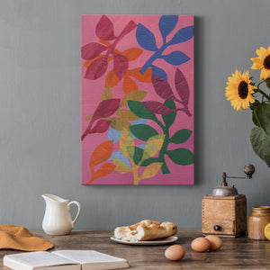 Vivid Stems III - Canvas Art Print