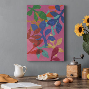 Vivid Stems II - Canvas Art Print