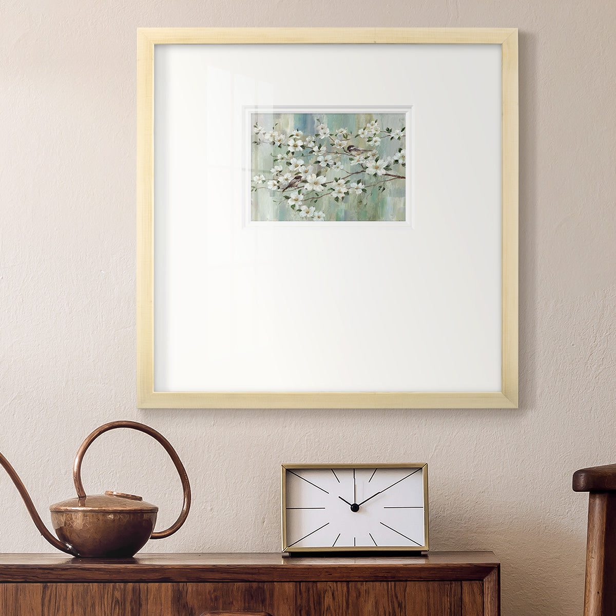 Spring's Song Premium Framed Print Double Matboard