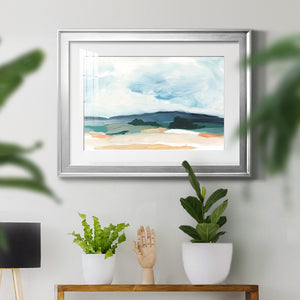 Pastel Vista II - Modern Framed Art Print
