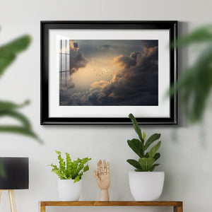 Soaring High Above - Modern Framed Art Print