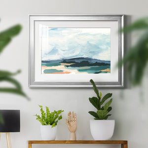 Pastel Vista I - Modern Framed Art Print