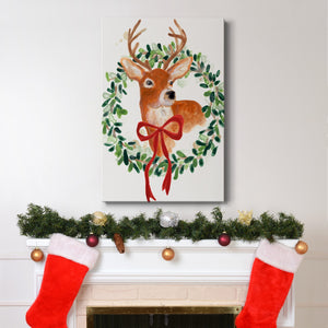 Woodland Holiday Collection B - Gallery Wrapped Canvas