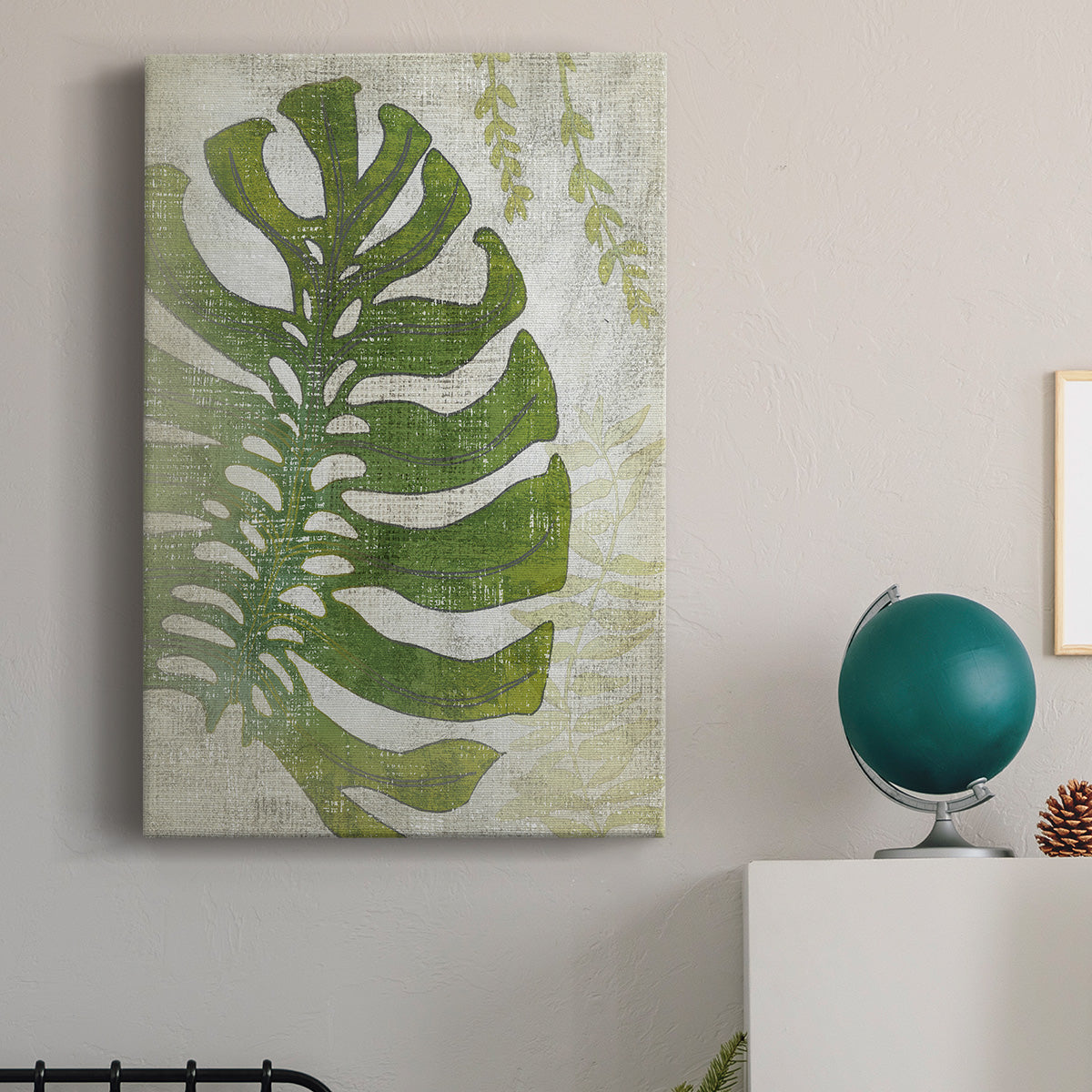 Frond III Premium Gallery Wrapped Canvas - Ready to Hang