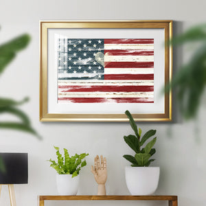 Heart of America - Modern Framed Art Print