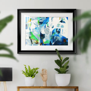 Down the Rapids - Modern Framed Art Print