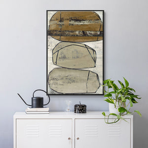 Dim Sum I - Framed Premium Gallery Wrapped Canvas L Frame - Ready to Hang