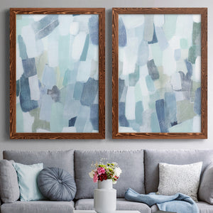 Dusky Gale I - Barnwood Framed Canvas Set