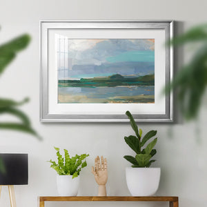 Twilight Vista Study I - Modern Framed Art Print