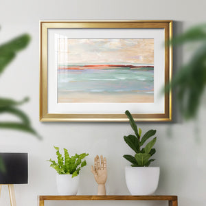 Sienna Horizon I - Modern Framed Art Print