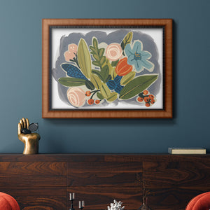 Bright Botany II Premium Framed Canvas- Ready to Hang