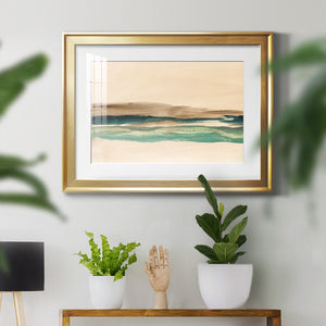 Layered Horizon I - Modern Framed Art Print