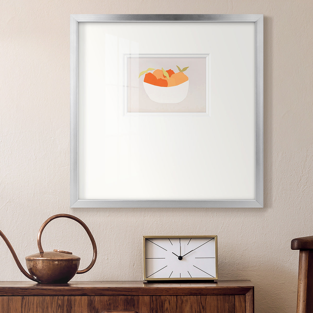 Sumo Citrus II Premium Framed Print Double Matboard