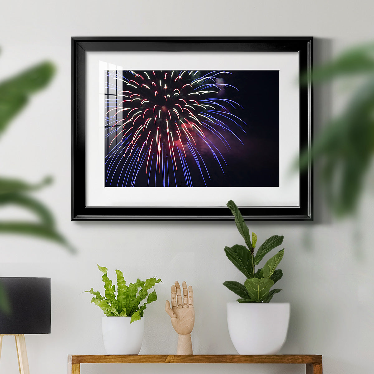 Sky Flower Premium Framed Print - Ready to Hang