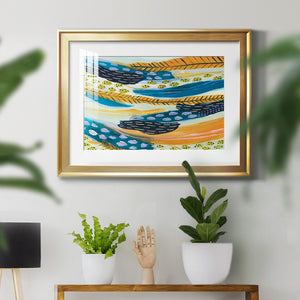 Feathery III - Modern Framed Art Print