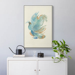 Betta I - Framed Premium Gallery Wrapped Canvas L Frame - Ready to Hang