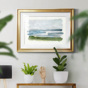 Coastline Splash II - Modern Framed Art Print