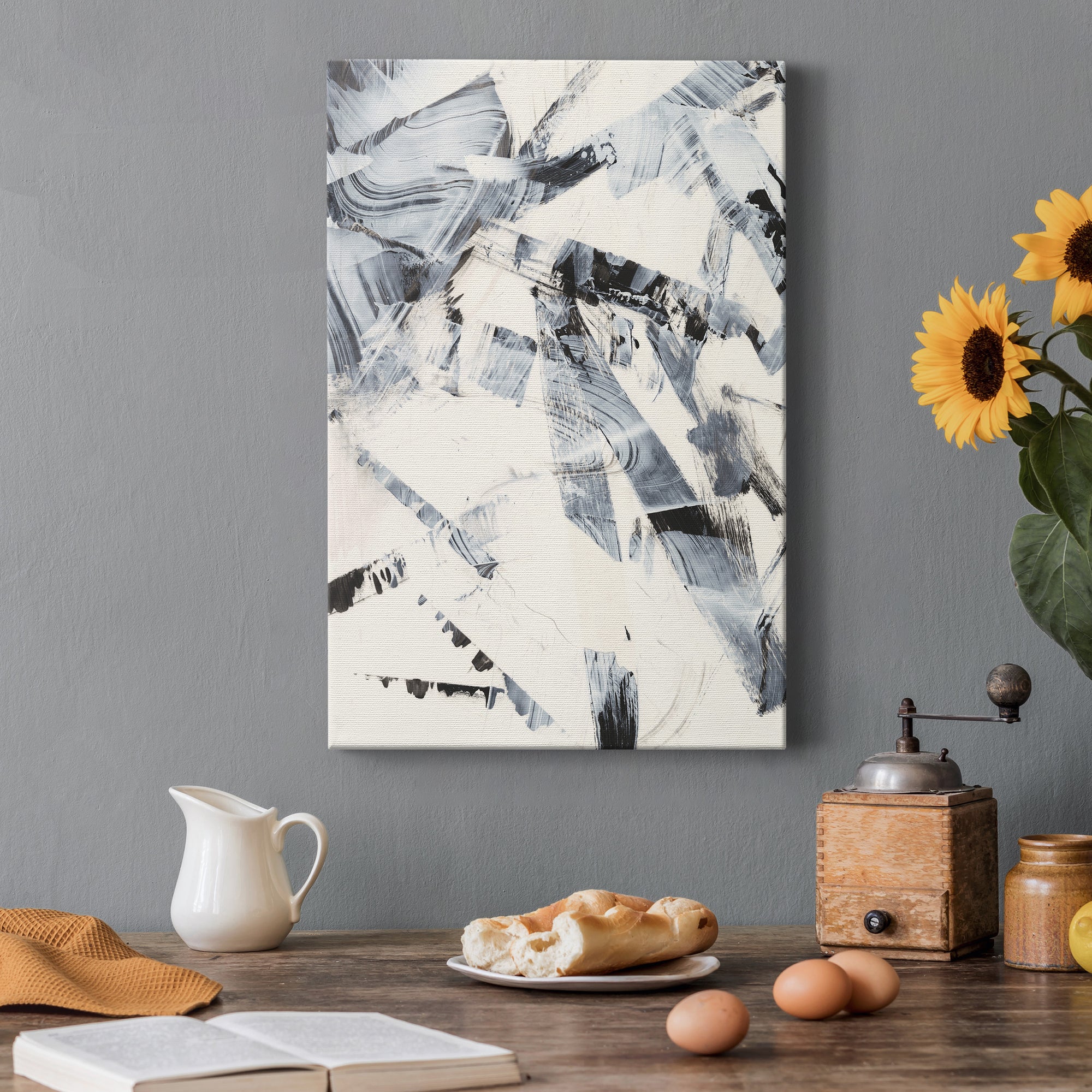 Fractured Ice I Premium Gallery Wrapped Canvas - Ready to Hang