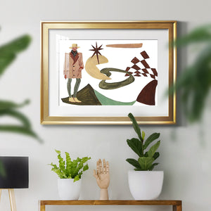 Vintage Vibes IV - Modern Framed Art Print