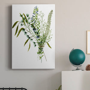 Green Bouquet I Premium Gallery Wrapped Canvas - Ready to Hang