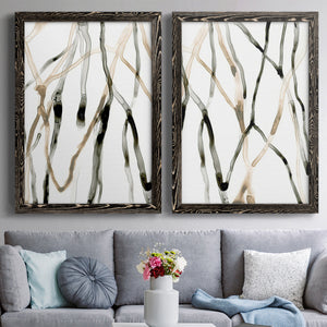 Runnel XI - Barnwood Framed Canvas Set