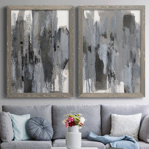 Loft Pastel III - Barnwood Framed Canvas Set